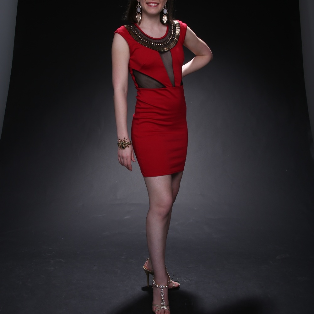 Charlotte Russe Red Dress